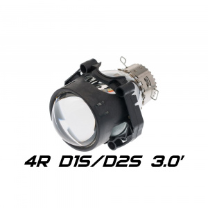 Би-Линза Optima 4R Lens 3.0" D1S/D2S, круглый модуль под лампу D1S/D2S 3.0 дюйма  в Казани